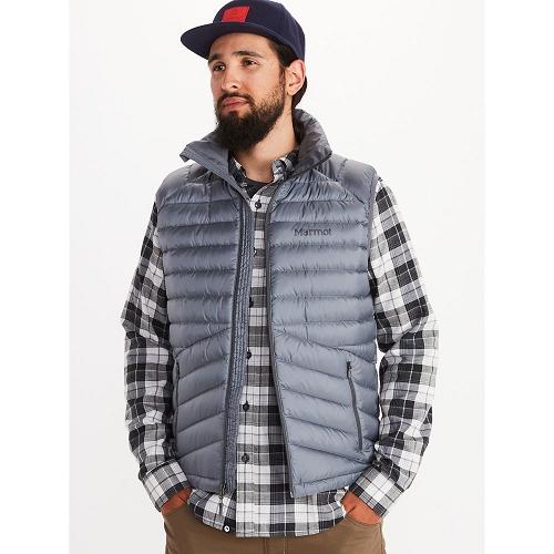 Marmot Highlander Vest For Mens Grey ZIR095874